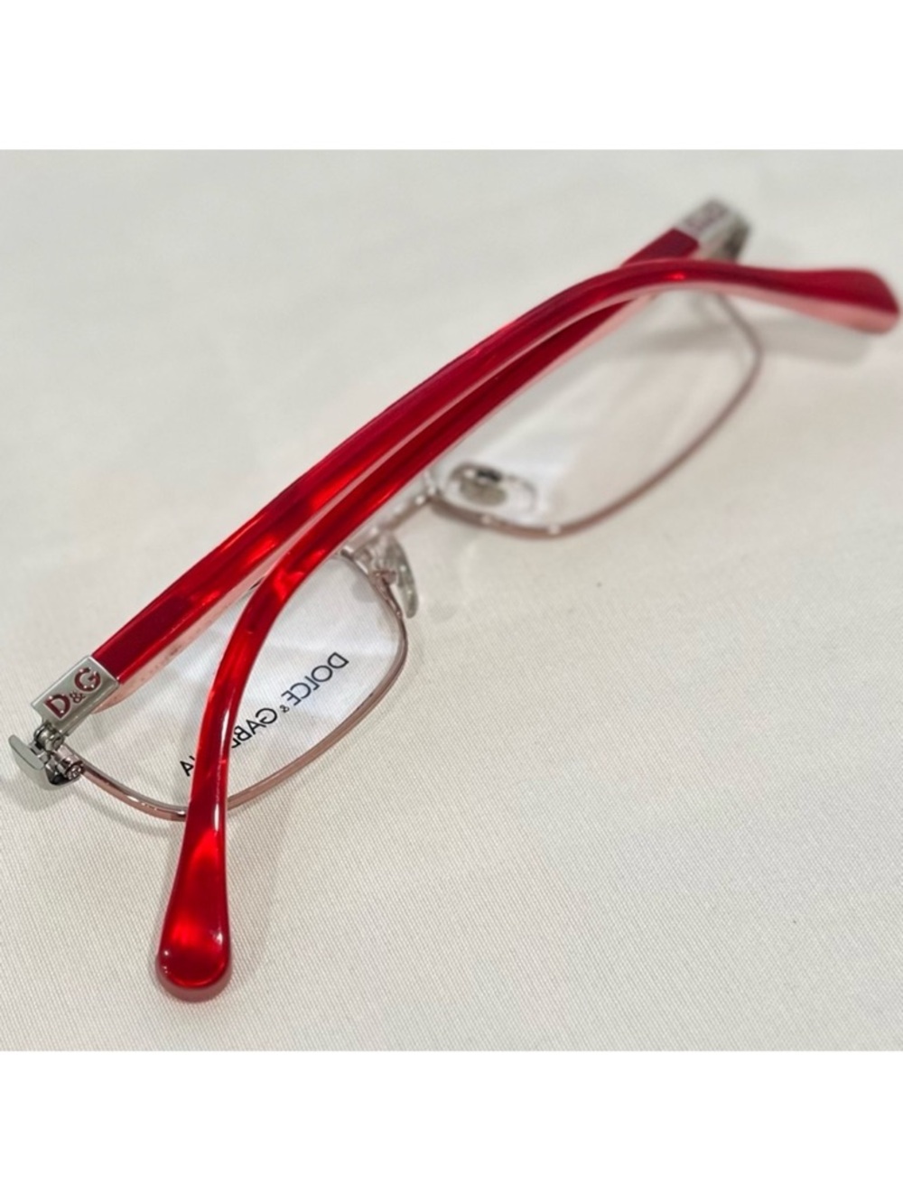 Dolce & Gabbana Vibrant Red Glasses